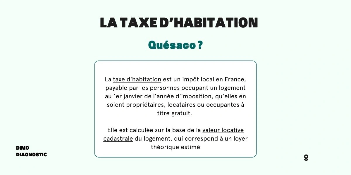 Taxe d'habitation résidence secondaire inoccupée